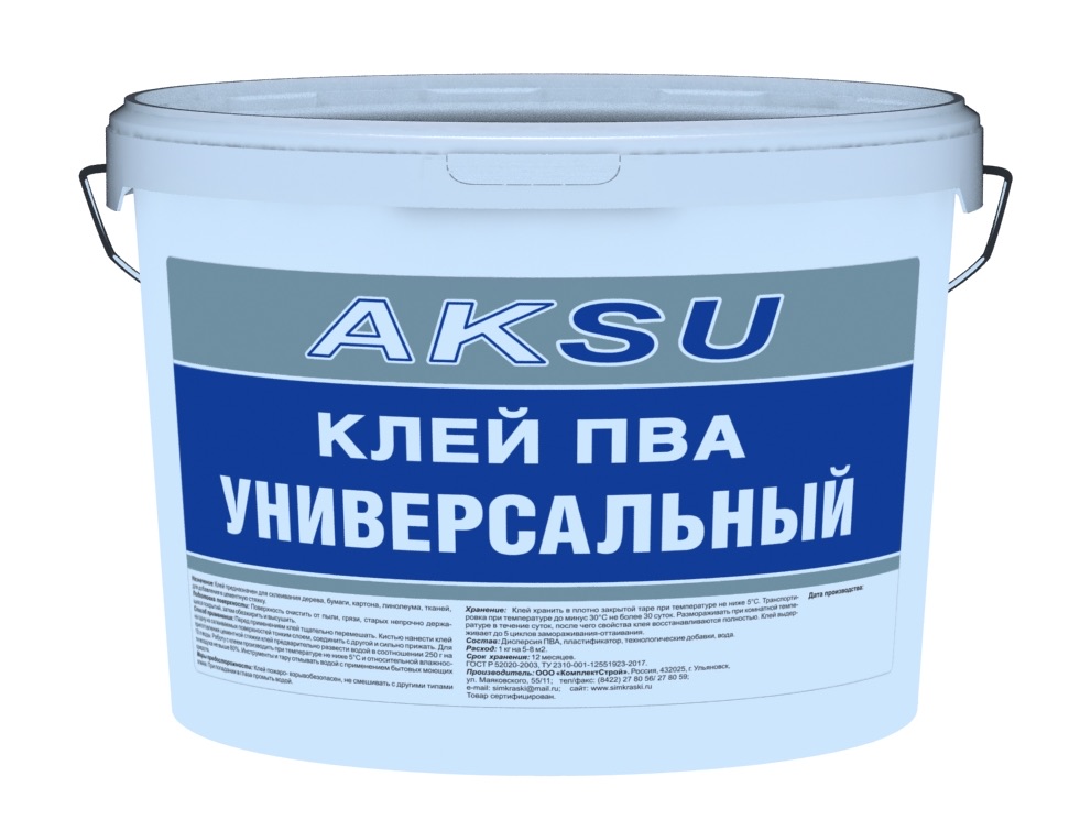Клей ПВА универсальный AKSU